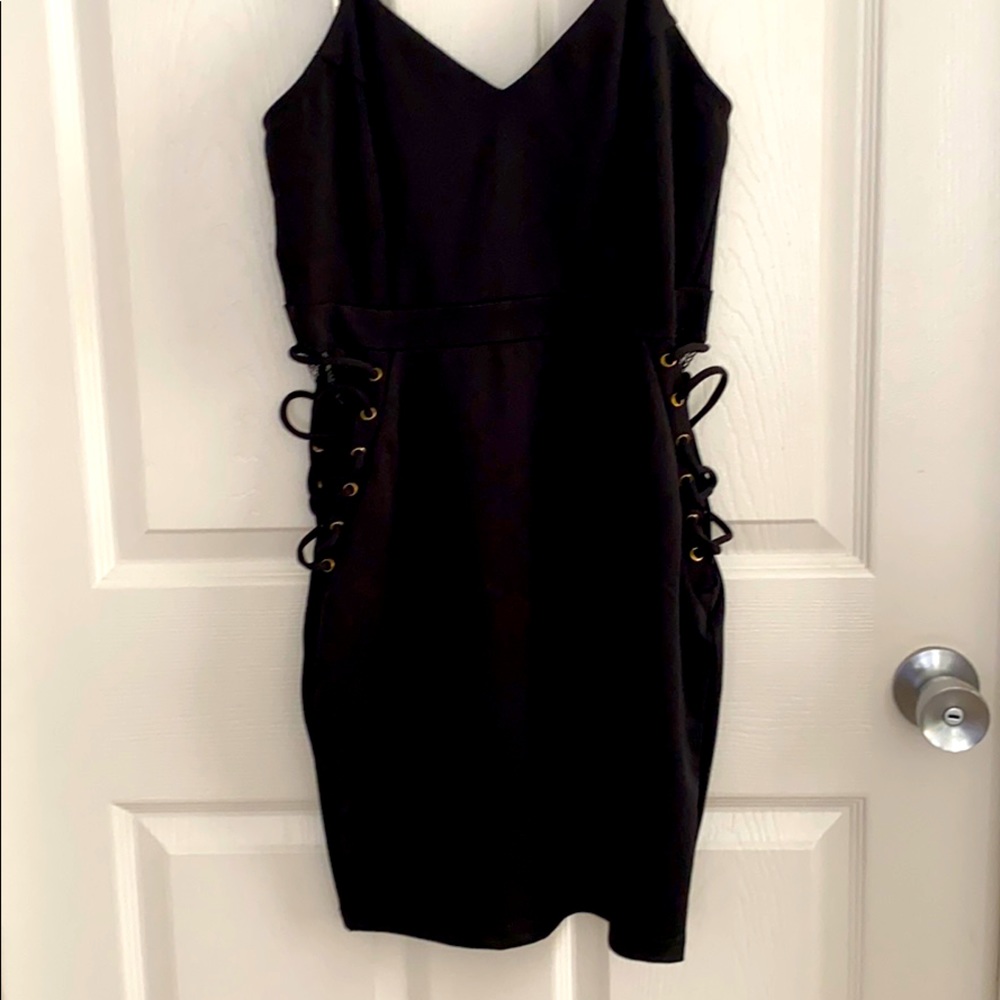 New mini black dress medium